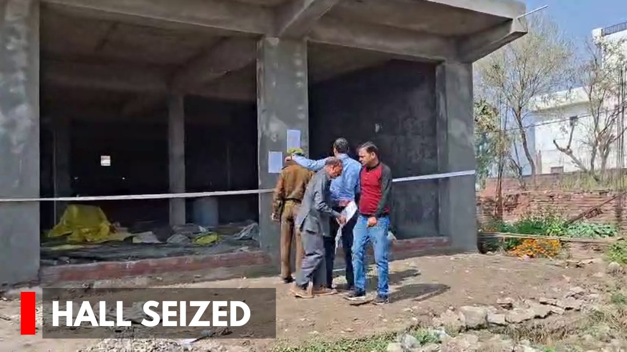 Bishnah: JDA Seizes Under-Construction Hall At Bhatiyari
