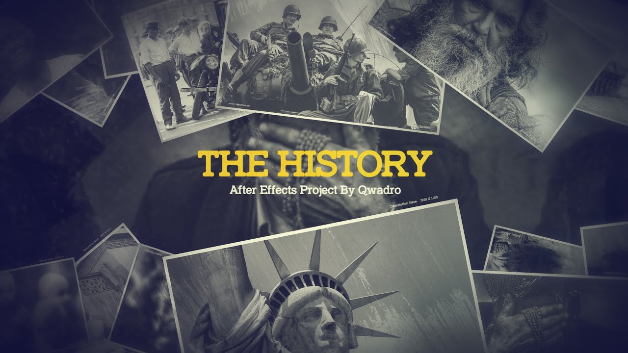 History Slideshow (Videohive After Effects Project)