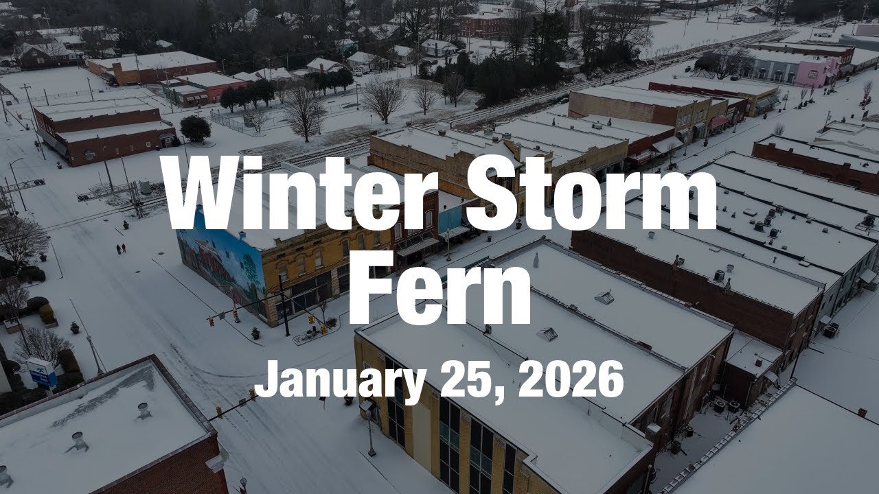 Cherryville Area Mostly Spared By Winter Storm Fern | January 25th, 2026