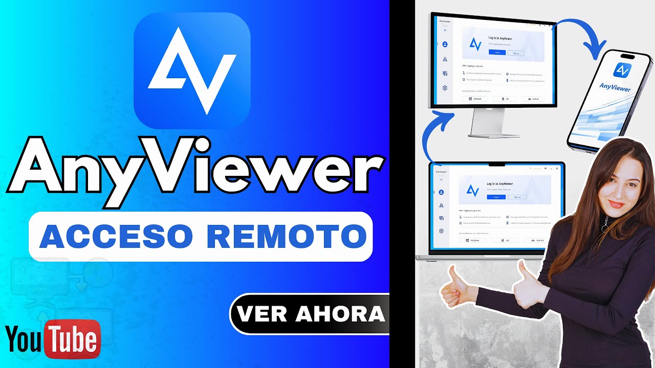 💻🚀 Cómo Descargar e Instalar AnyViewer en tu PC o Laptop Fácilmente! para Controlar otro PC🌟