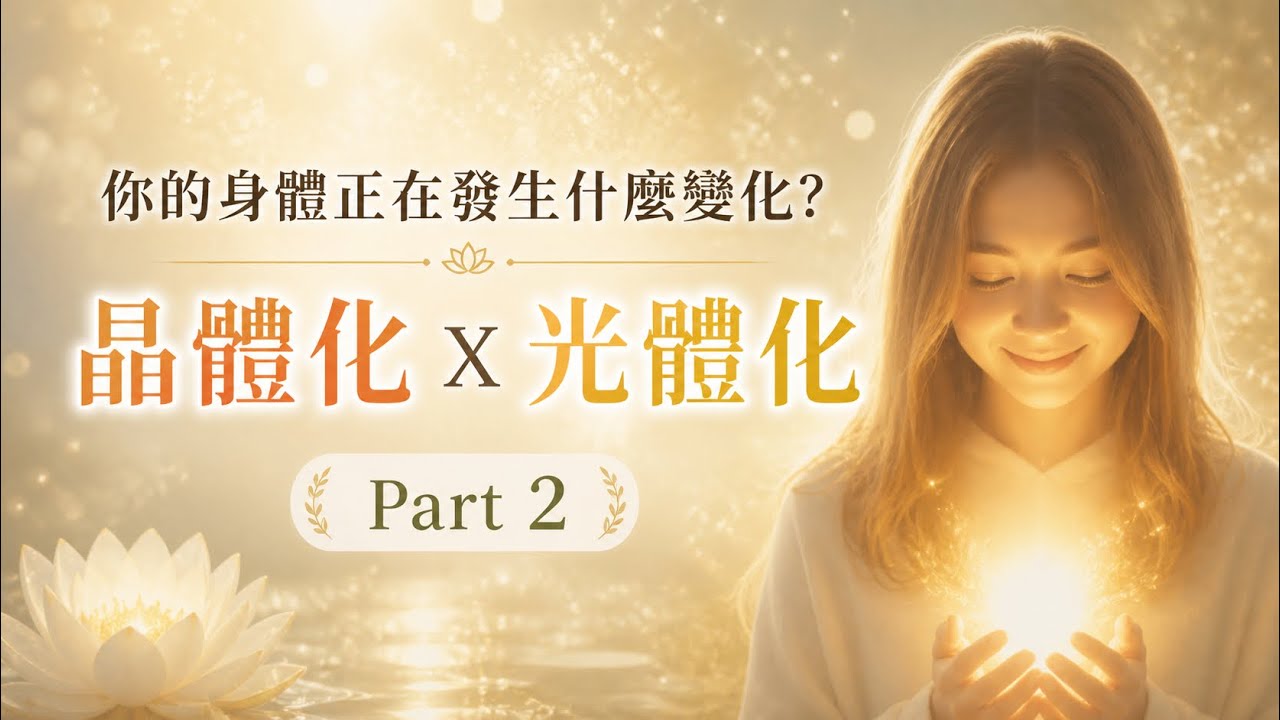 🌟【靈魂揚升必看】晶體化 vs 光體化：你以為生病，其實靈魂在升級            #晶體化 #光體化 #靈性覺醒