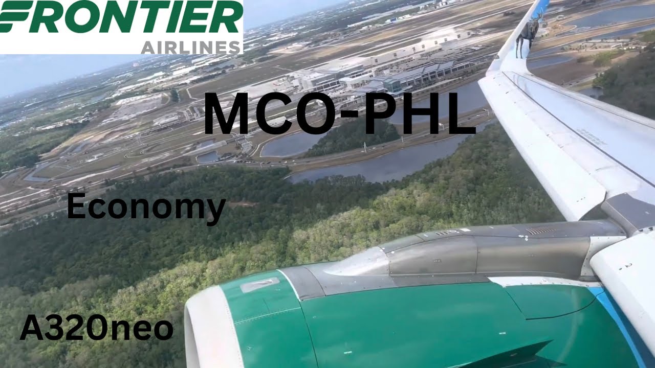 TRIP REPORT: Frontier Airlines A320neo - Orlando (MCO) to Philadelphia (PHL) - Economy