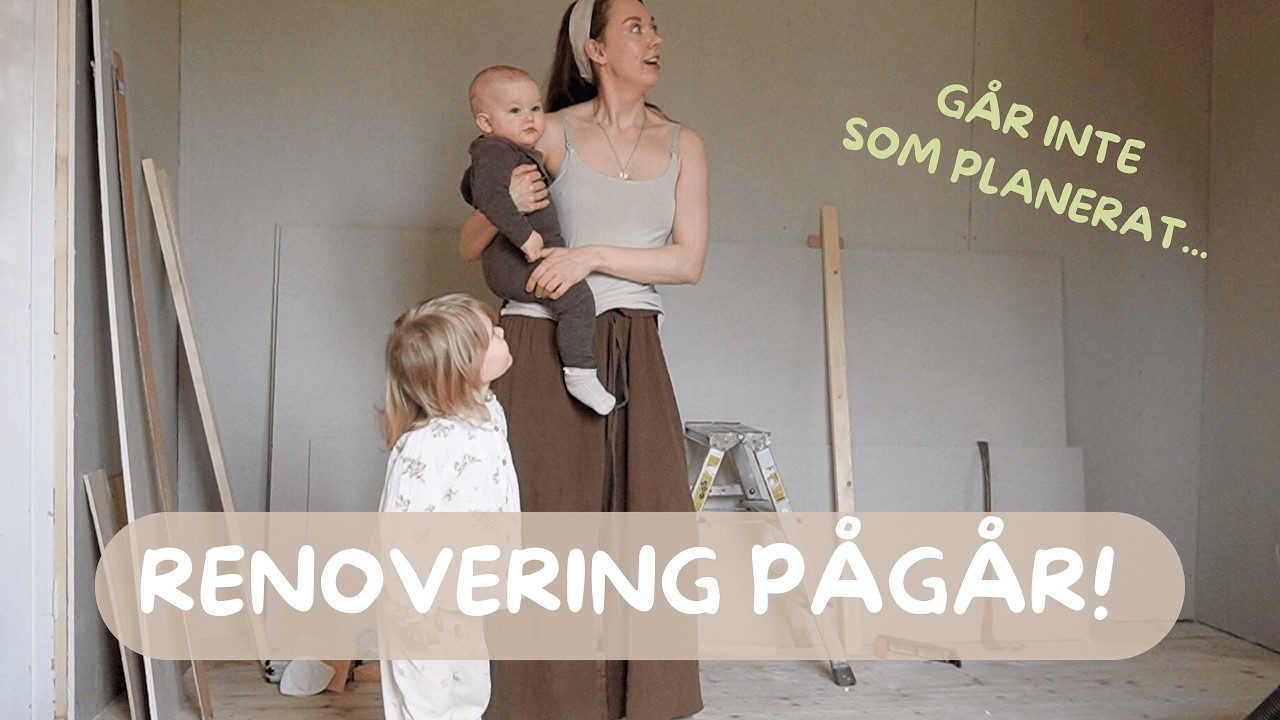 Att renovera ett gammalt lantligt hus...RENOVERINGSVLOGG🏡🤎