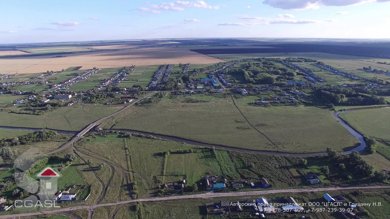 Аэросъемка села Старое Шаймурзино