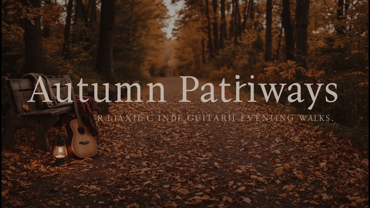 🍂 Autumn Pathways – Relaxing Indie Folk Guitar for Evening Walks