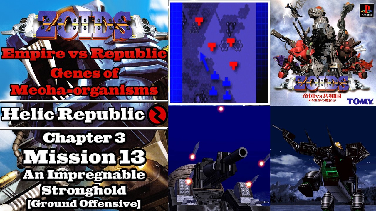 Zoids: Empire vs Republic ~Genes of Mecha-organisms~ - Playthrough - Helic Republic Mission 13 [GO]