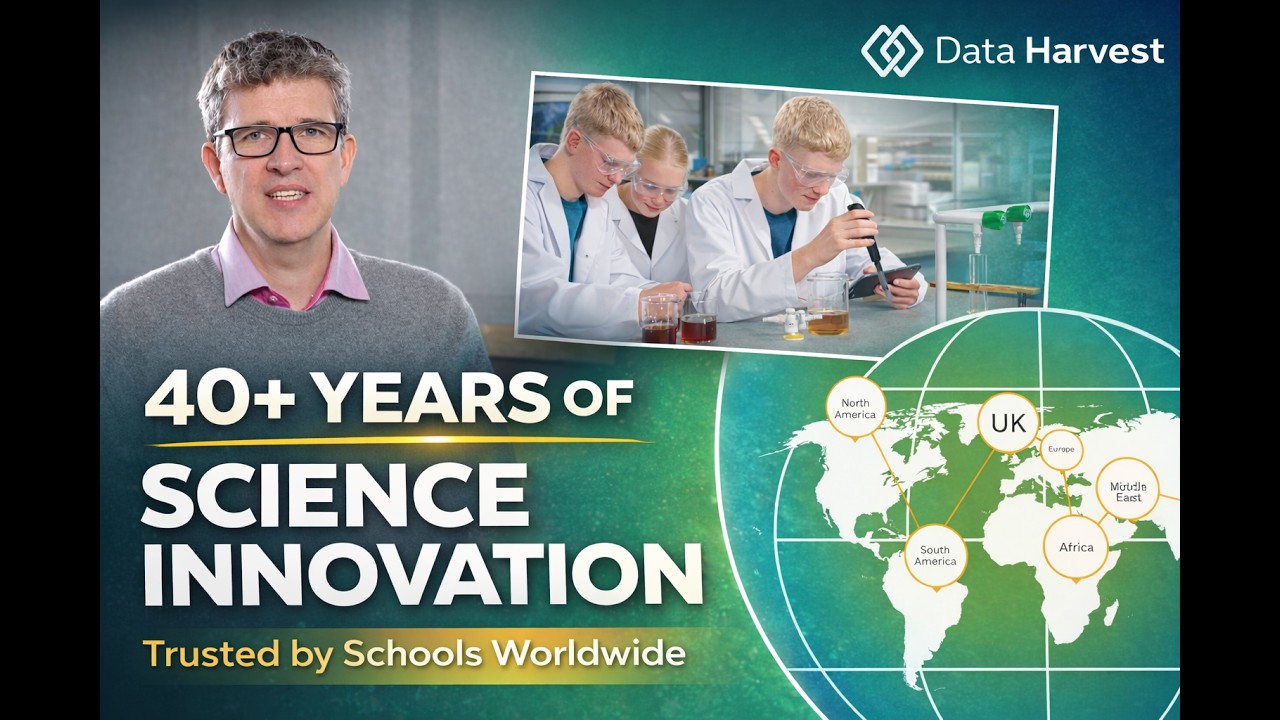 How Data Harvest Transforms Science Education with Data Logging | 40+ Years of Innovation