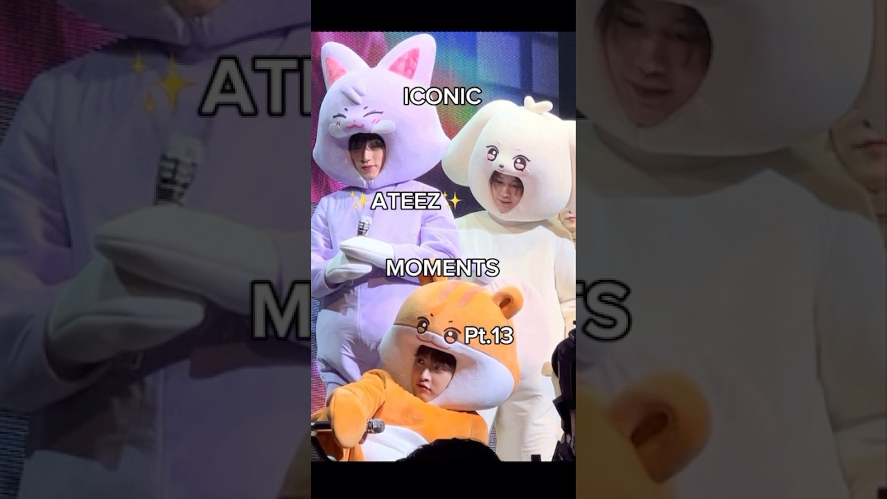 ICONIC ATEEZ MOMENTS⭐️🎤🚨pt.13 #kpop #ateez #atiny #iconic