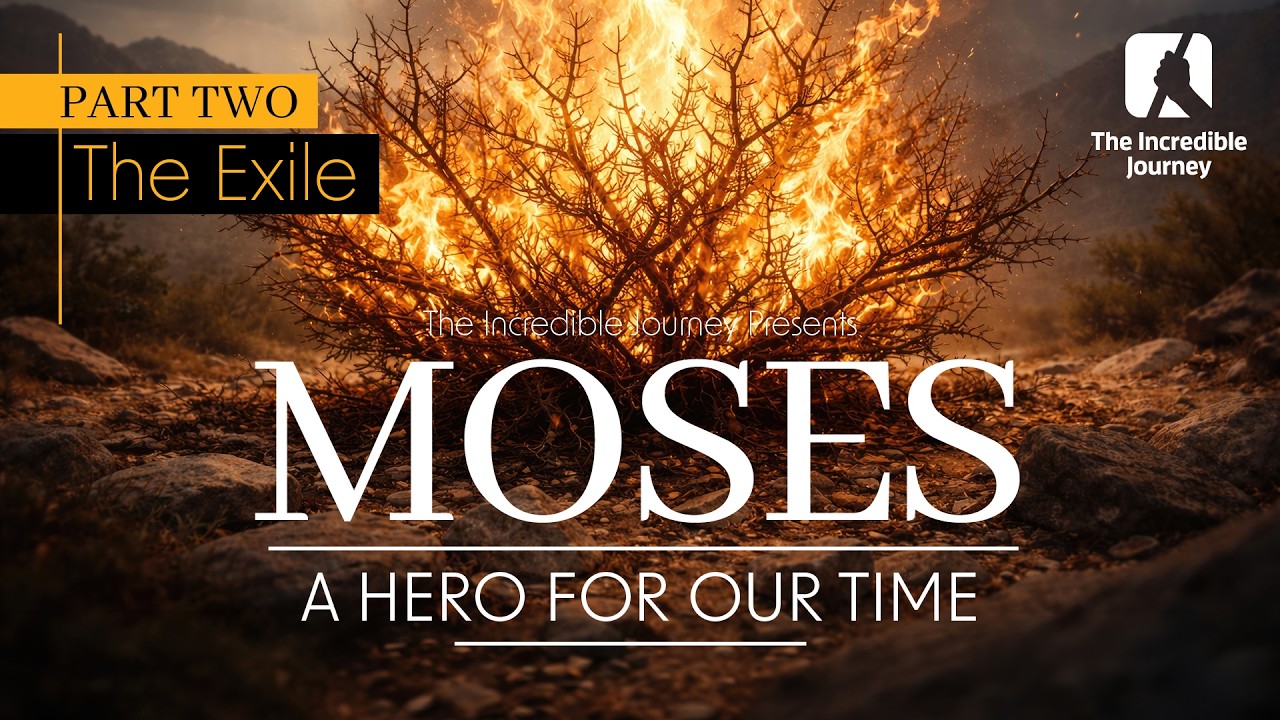 MOSES PART 2 — The Exile – The Burning Bush  – The Plagues