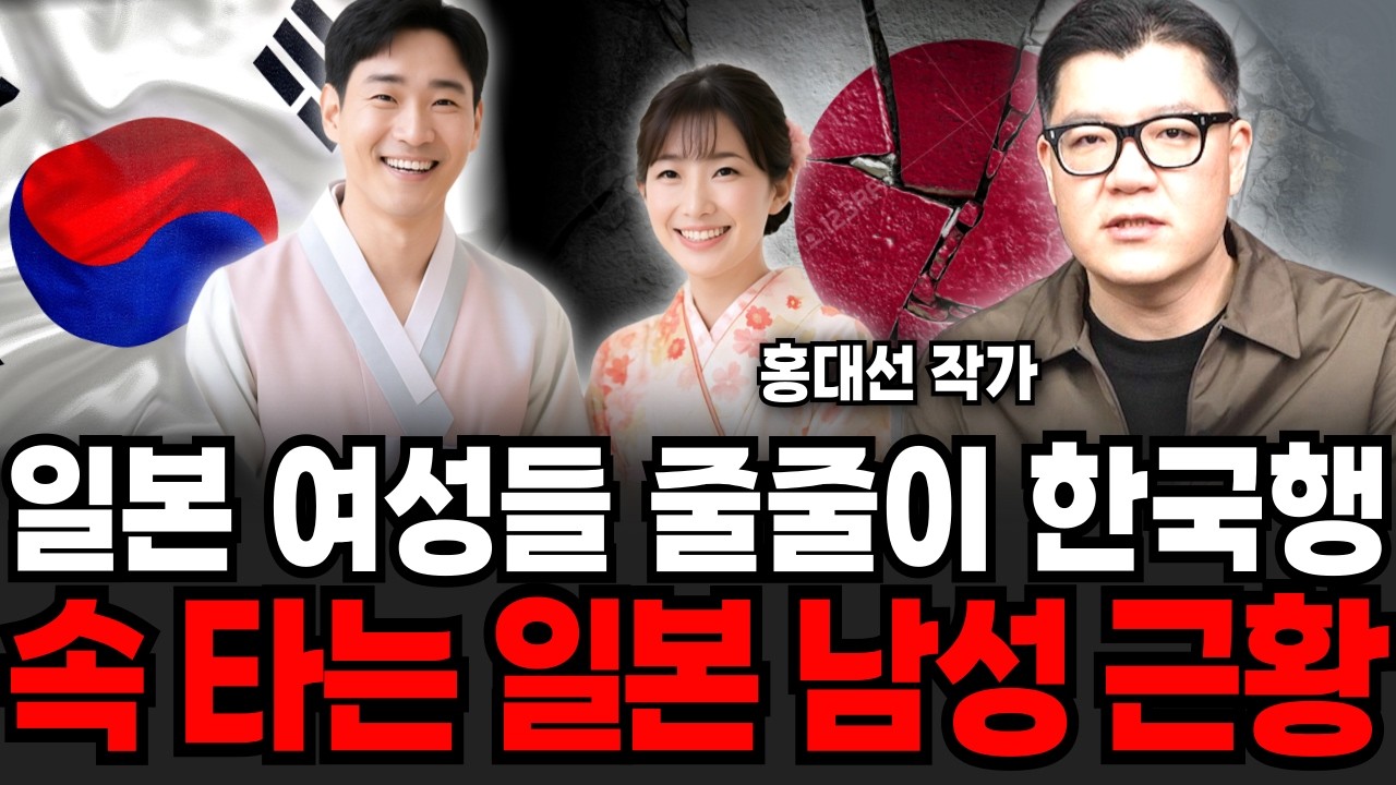 일본 여성들 줄줄이 한국행, 속 타들어가는 일본 남성 현실 (홍대선 작가 / 4부)