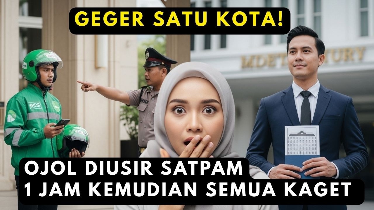 DIUSIR SATPAM DARI LOBI HOTEL, 1 Jam Kemudian OJOL INI KEMBALI DAN MEMBELI GEDUNGNYA SECARA TUNAI!