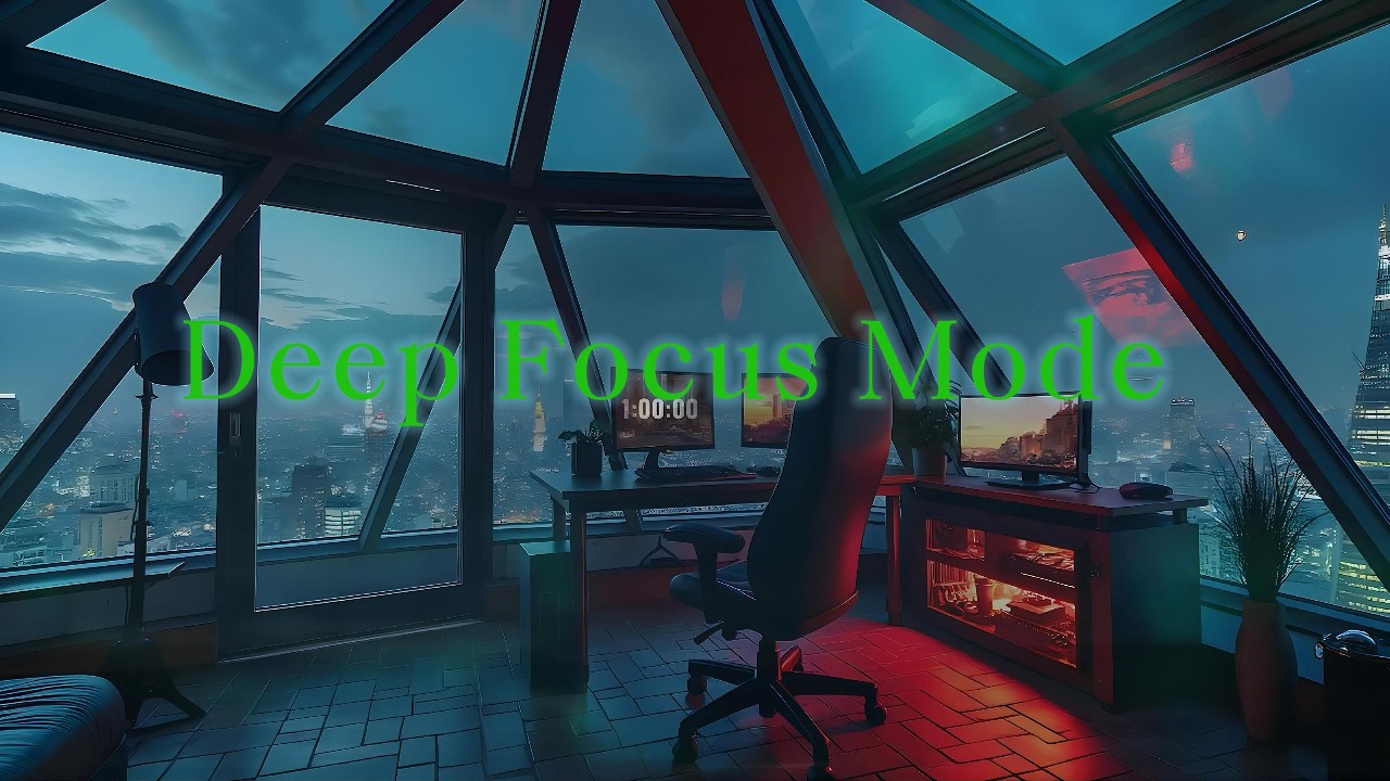 432Hz Deep Focus Music 🧠 1 Hour HD Chillstep for Study, Coding & Productivity (Healing Frequency)