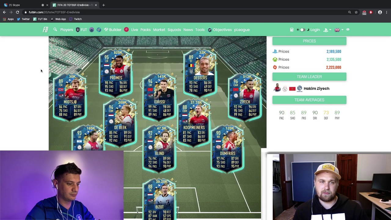 Ligue 1 TOTS and Investors buying Investor's cards