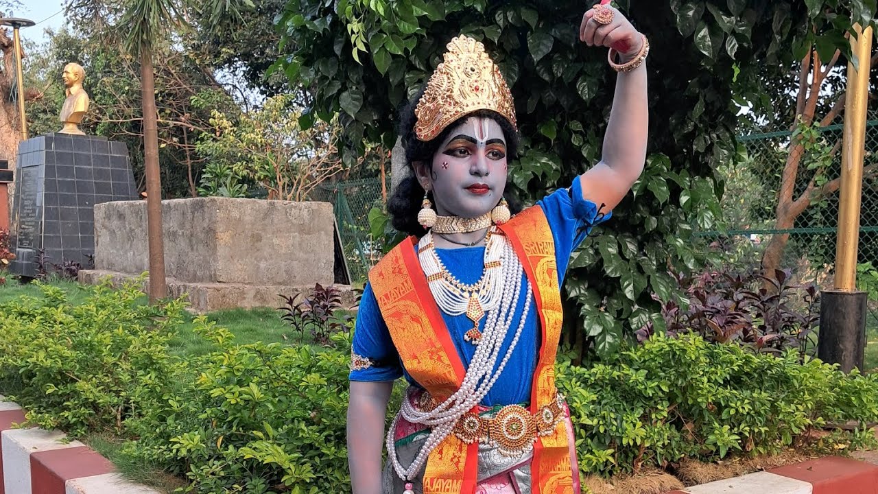 Kalyana Rama Kuchipudi dance performance SRI MAHA RAAJNI Sri Tummalapalli kshetraya kalakshetram .