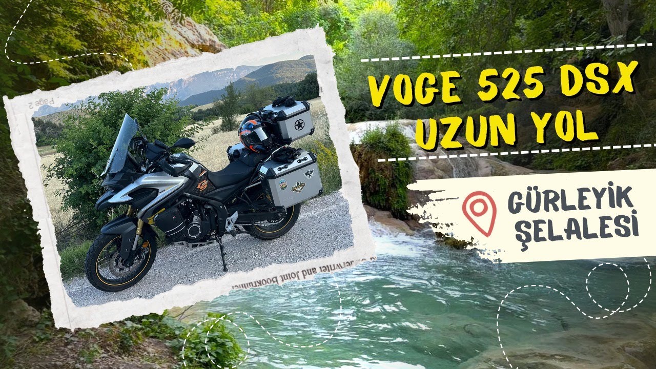 Voge 525 DSX ile Eskişehir'in Saklı Cenneti | Gürleyik Şelalesi Ve Virajları