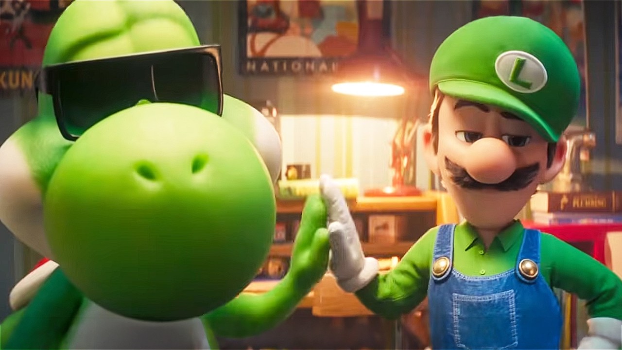 The Super Mario Galaxy Movie - Yoshi and Luigi Clip and more new Scenes (4K)