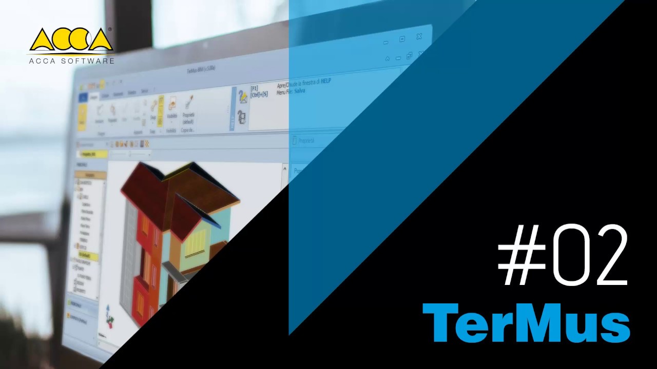 Corso completo TerMus - Lez.#02 -Inserimento oggetti parametrici e relative proprietà -ACCA software