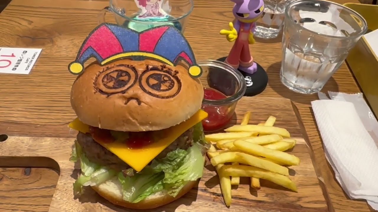 vlog! Digital Circus Cafe in Tokyo | Tower Records Cafe Collab | Nov 2024