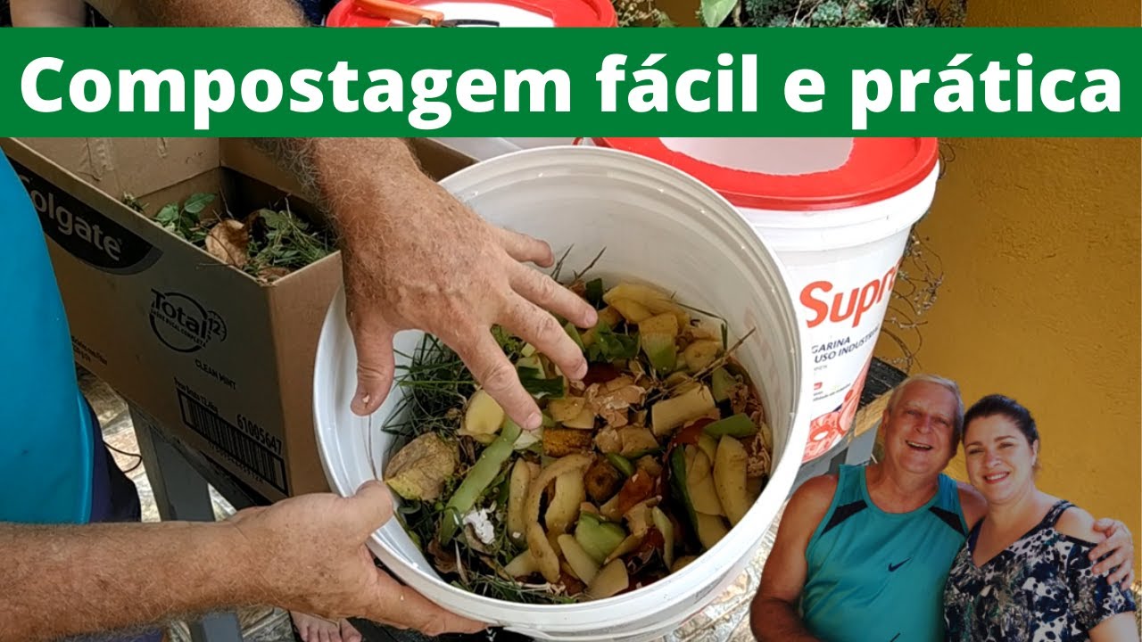 Composteira doméstica |  Transforme lixo orgânico em adubo
