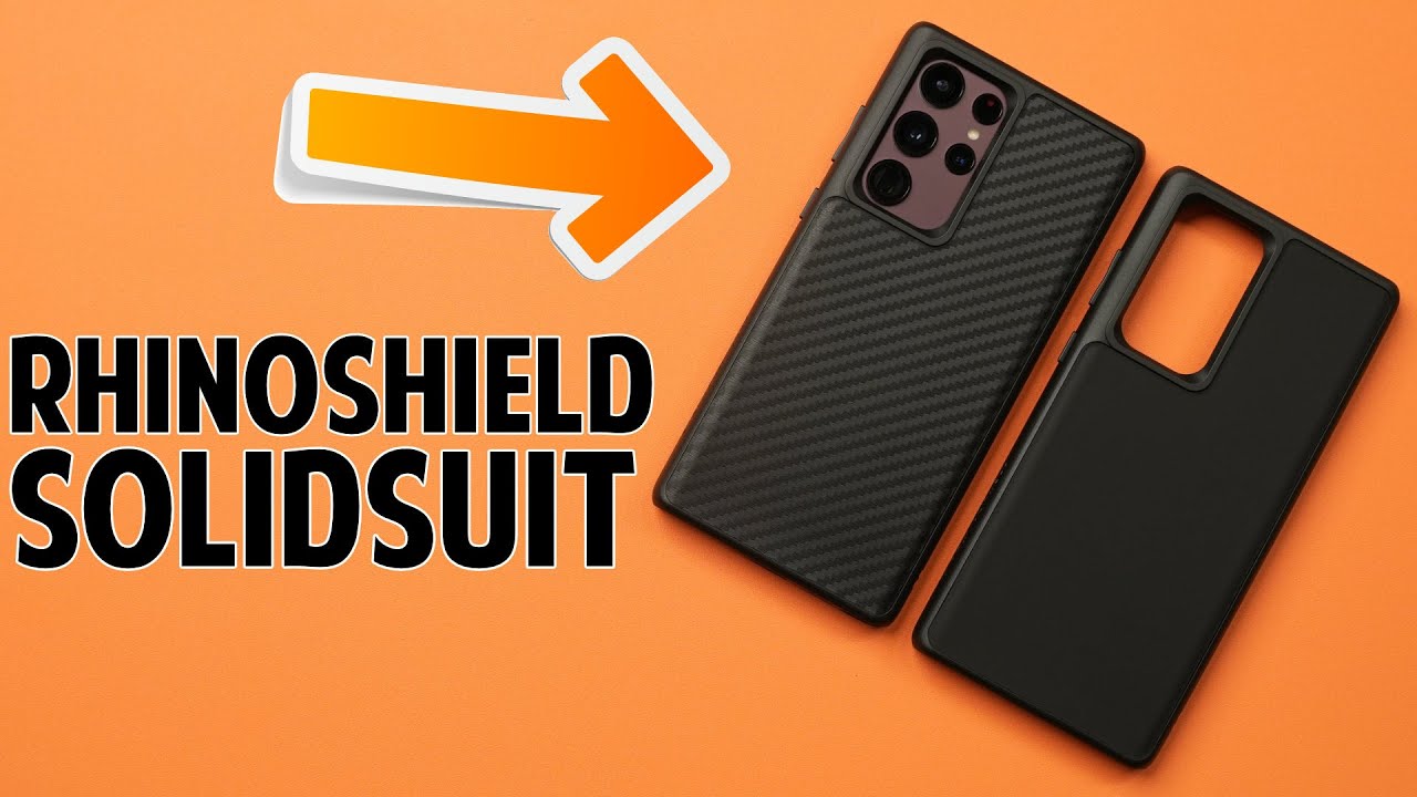 ONE OF THE BEST! Samsung Galaxy S22 Ultra Rhinoshield SolidSuit Case Review!