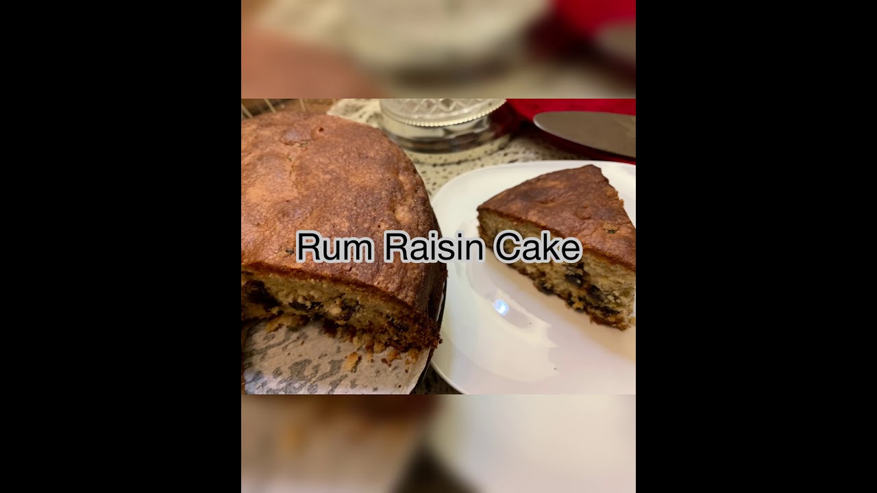 Rum Raisin Cake | Raisin Cake | No soaking | Christmas Cake | Xmas cake |Christmas baking