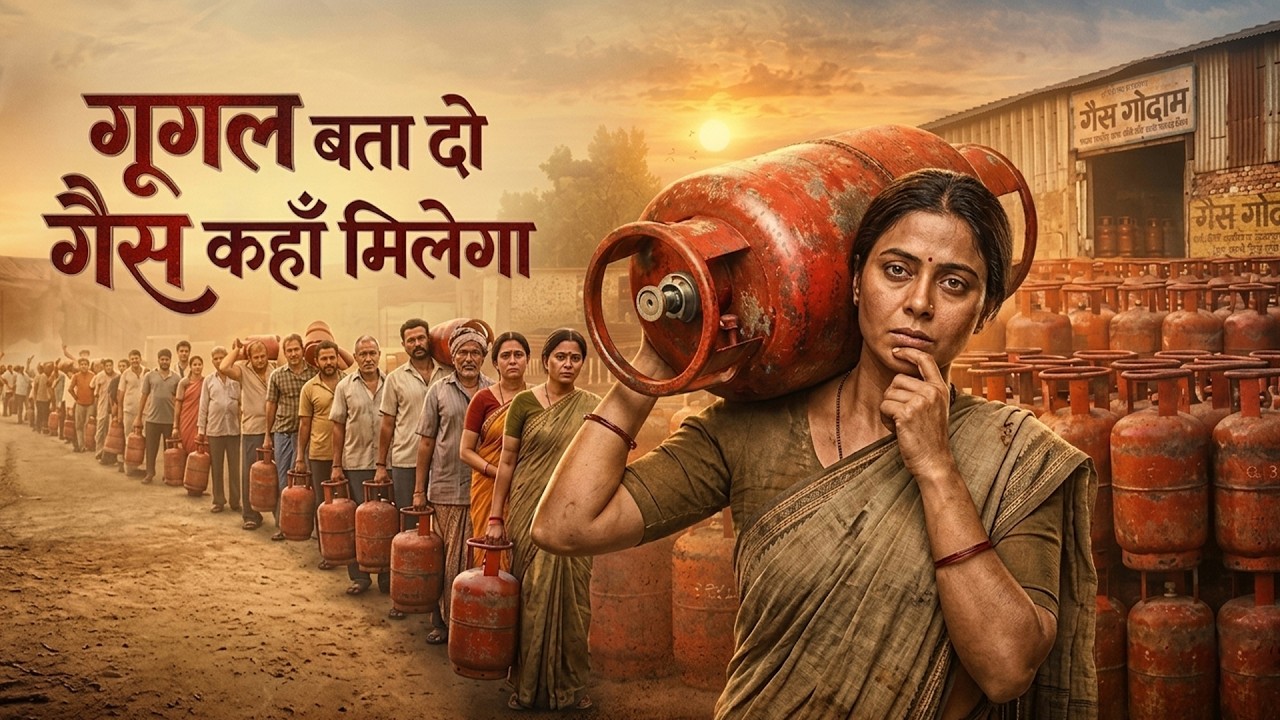 Google Bata Do Gas Kaha Milega | LPG Gas Problem In India | #Gas Problem Song 2026
