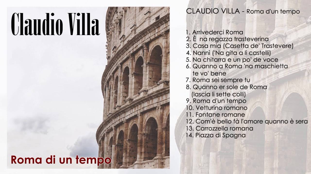 Claudio Villa - Roma di un tempo