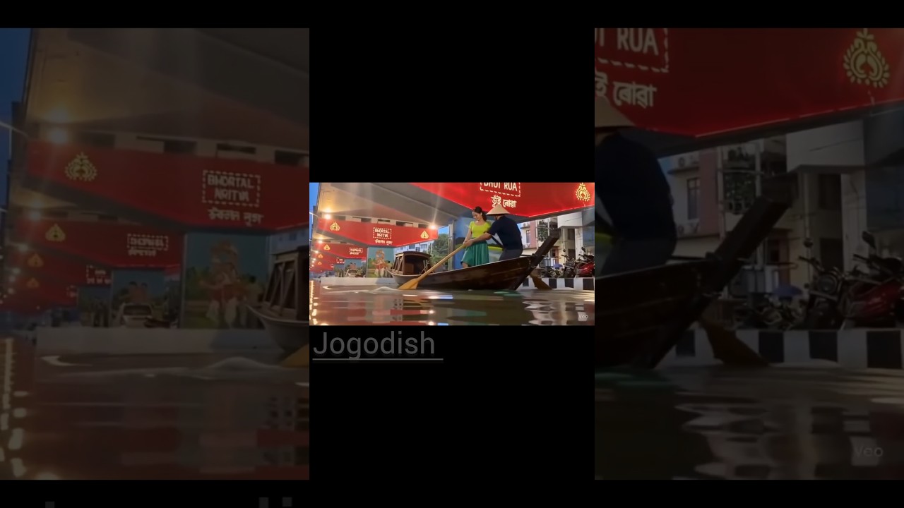 #Guwahati #Assam #FloodedStreets #CinematicVideo #BoatRide #IndianCityVibes #youtubeshorts #aishorts