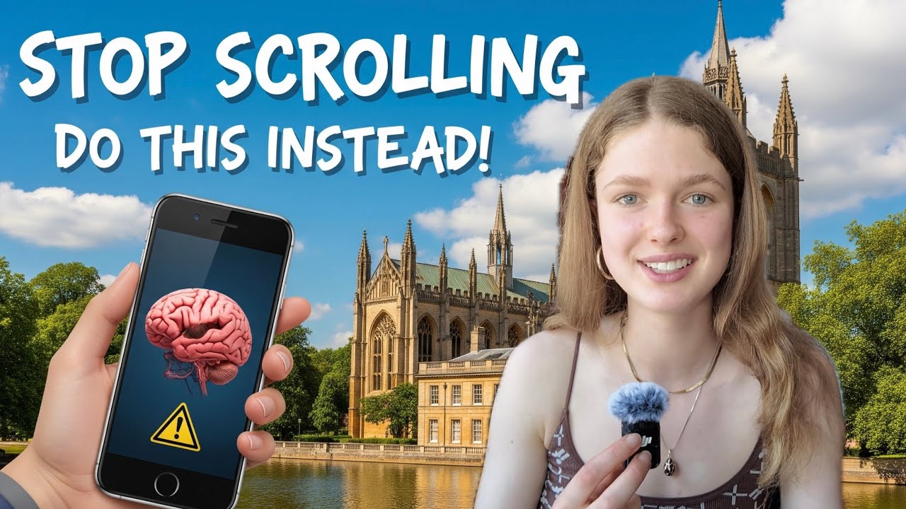 The Academic Glow Up: 4 Realistic Steps to Stop Scrolling & Transform Your Summer