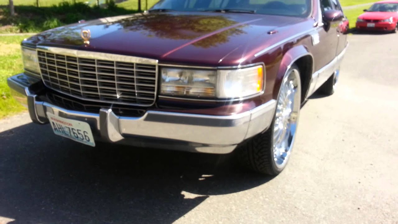 Cadillac Fleetwood on 8s