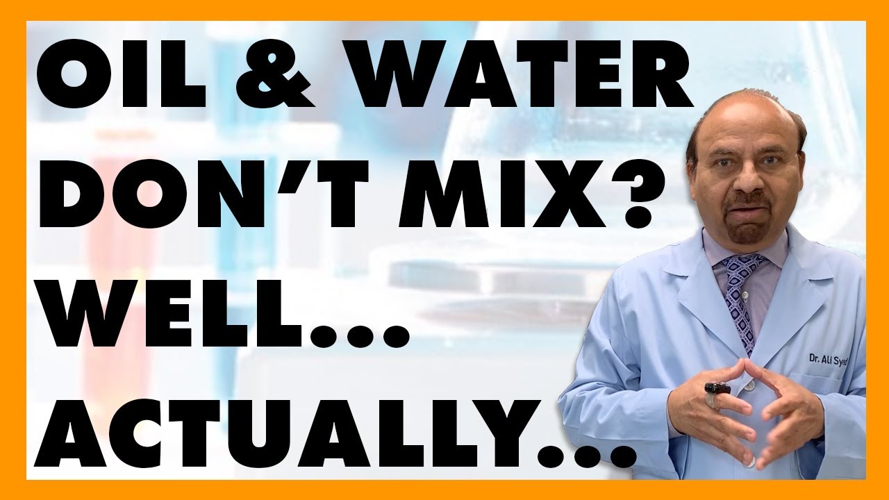 Oil & Water Don't Mix? How We Make Our As I Am JBCO Water - With Dr. Ali Syed