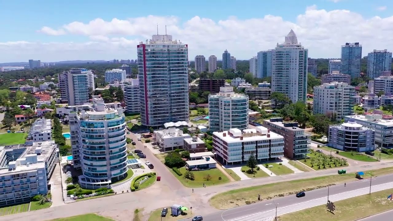 Punta del Este Uruguay DRONE FOOTAGE