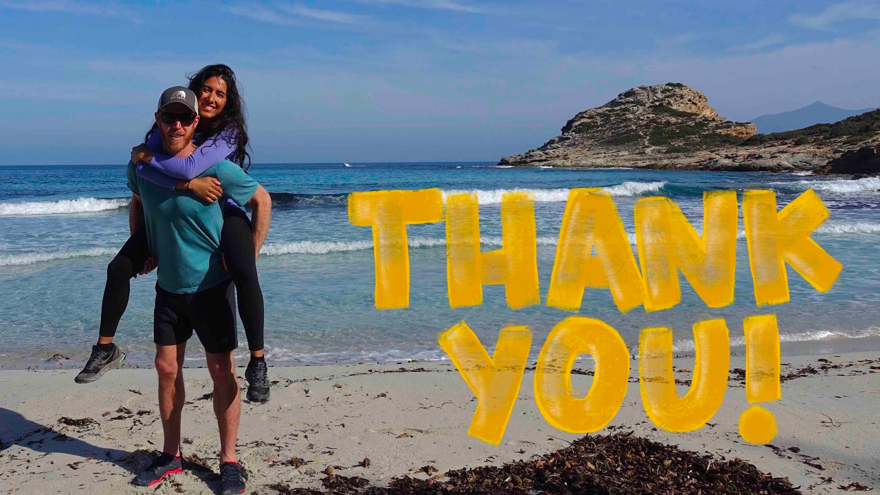 SEASON FINALE:  Vlog #25 - Hiking Tour in Corsica, France - (Travel Corsica by Foot)