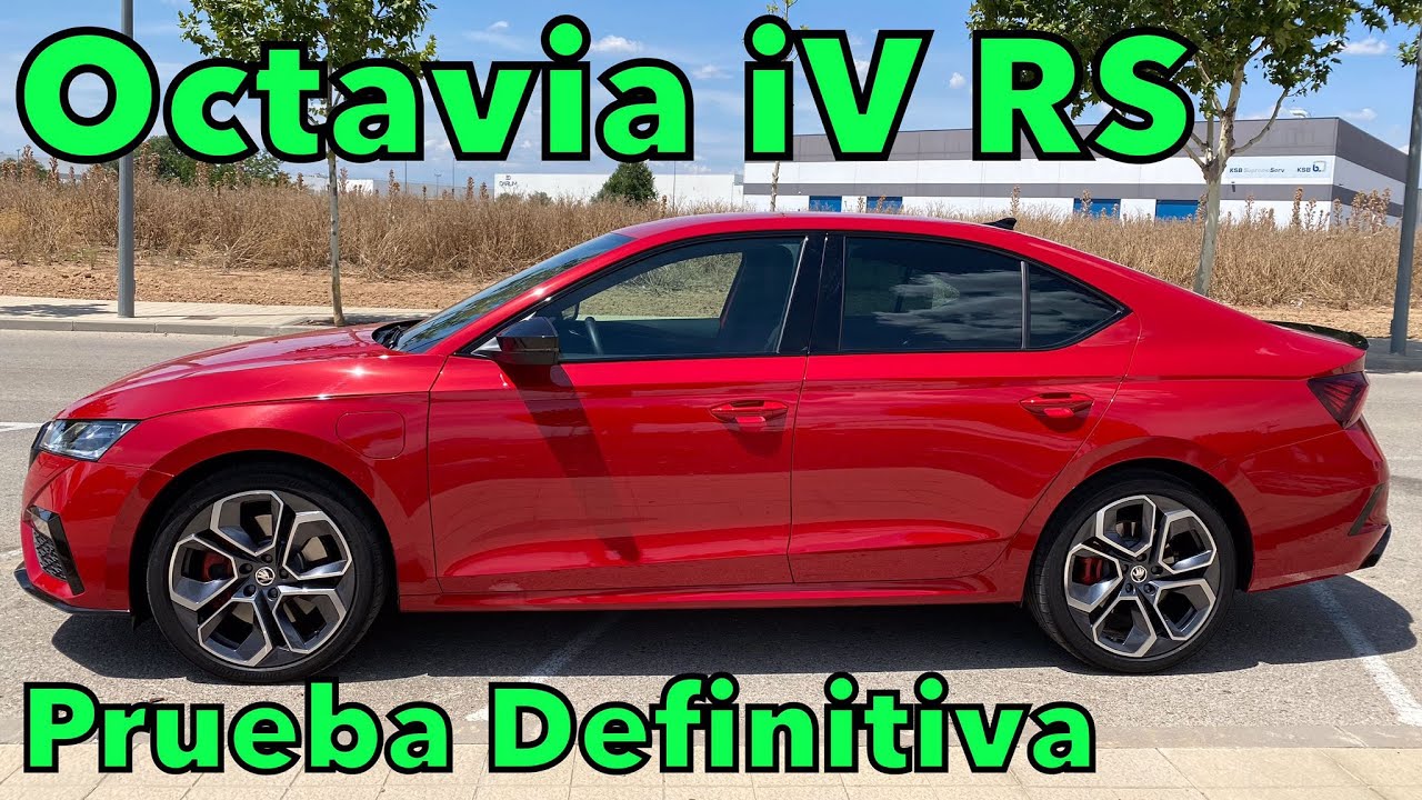 Skoda Octavia iV RS PRUEBA DEFINITIVA de autonomía eléctrica y consumo modo híbrido MOTORK