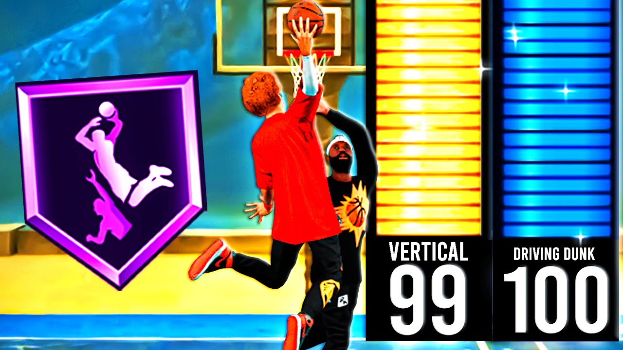 This 100 DUNK + HOF POSTERIZER SLASHER Build Is BREAKING NBA 2K24