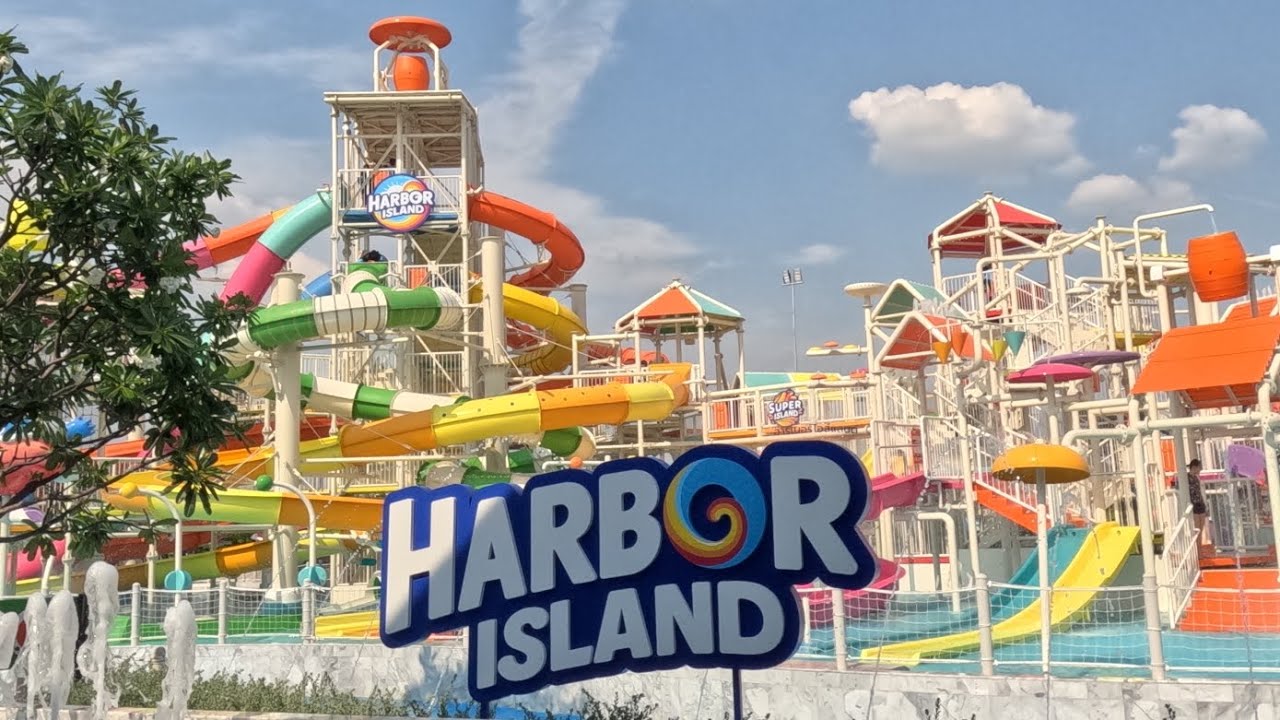 สวนน้ำ Harbor Island @ The Mall Lifestore Bangkapi