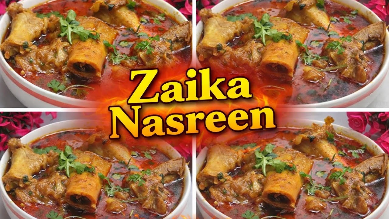 Winter Special Paya Gravy Recipe | Easy and Tasty Paya ka Salan Banane Ka Tarika | @zaikanasreen 