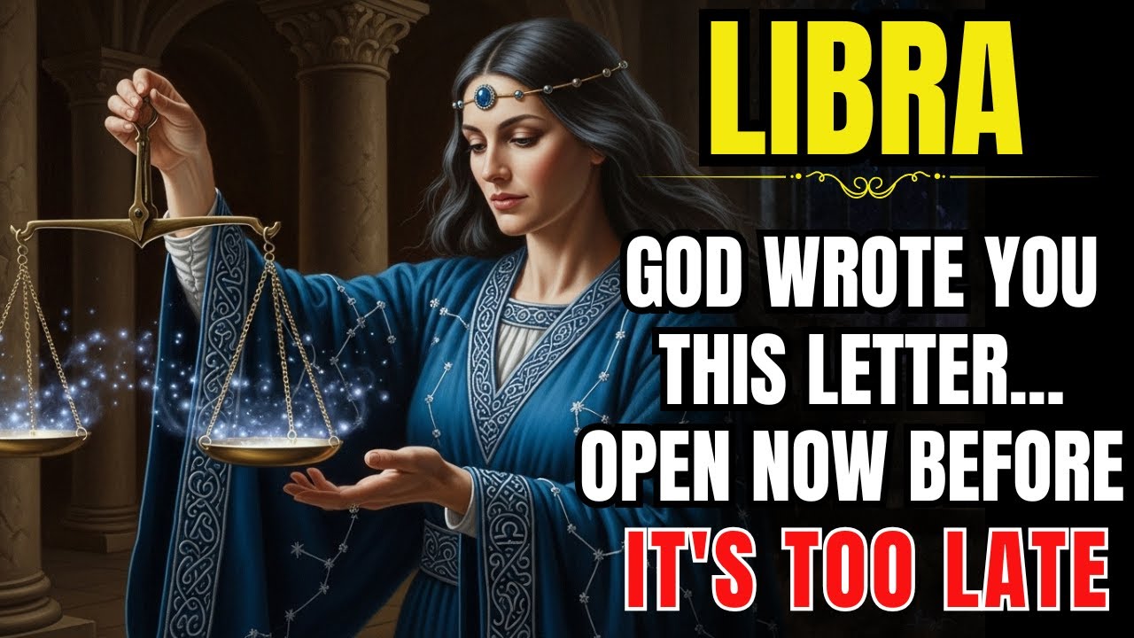 ♎ LIBRA - GOD WROTE YOU THIS LETTER...OPEN NOW BEFORE IT'S TOO LATE