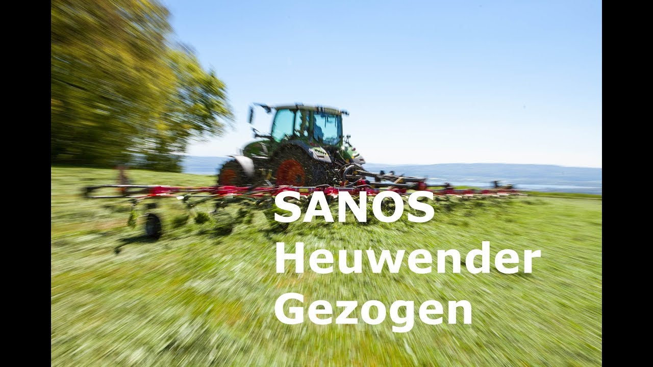 SANOS Heuwender Gezogen