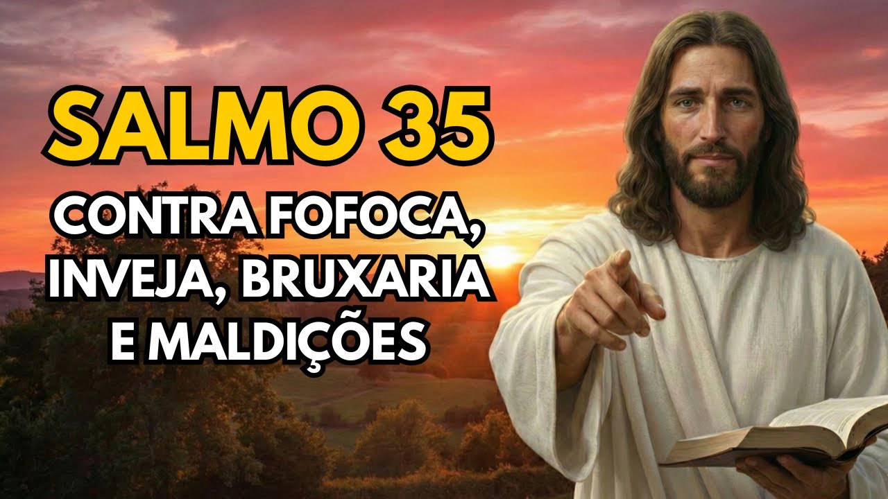 SALMO 35: Para DESTRUIR Inveja, Olho Gordo, Traição e Inimigos Ocultos.