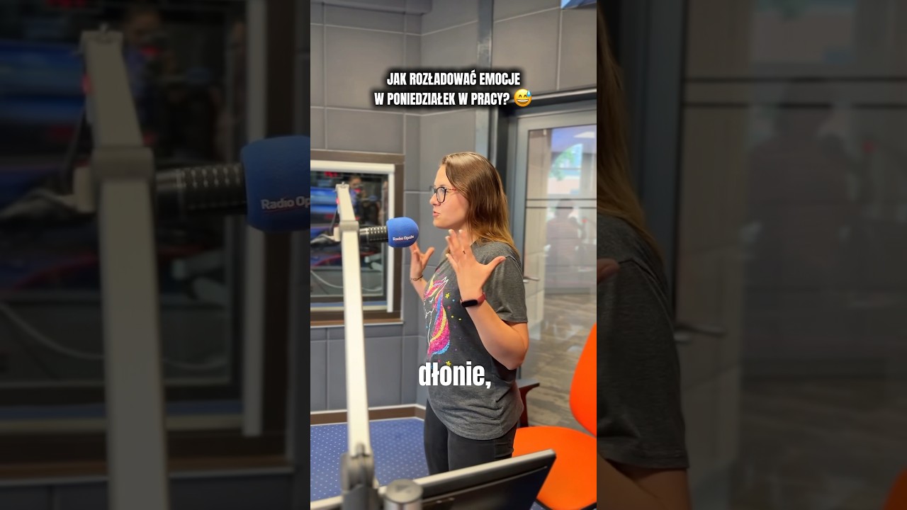 Jak rozładować emocje w poniedziałek w pracy? O tym Tupta Emocja! 🙌🏻 #emocje #radioopole