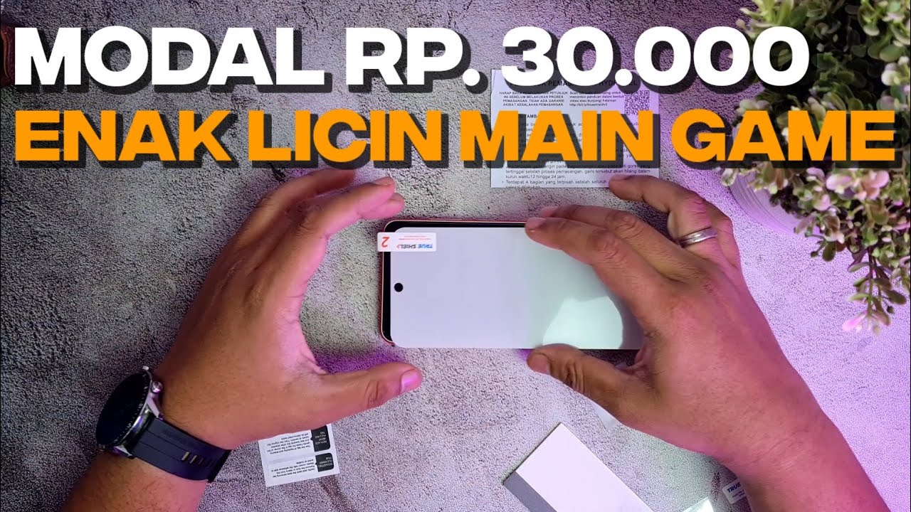 HYDROGEL SCREEN PROTECTOR - Anti Gores Gaming Buat HP