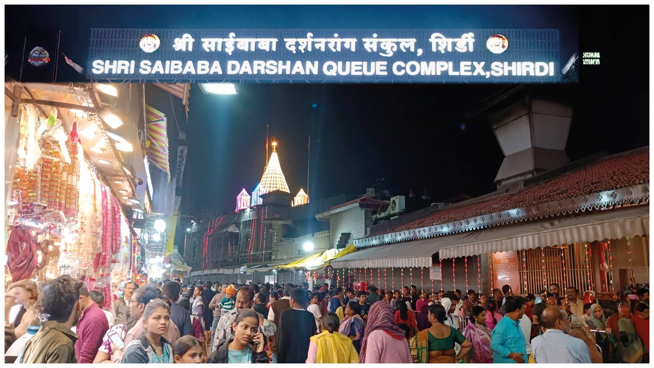 Sai Baba Temple – Shirdi / साईं बाबा दर्शन – शिरडी / Sai Baba Shirdi Tour / full Information #video