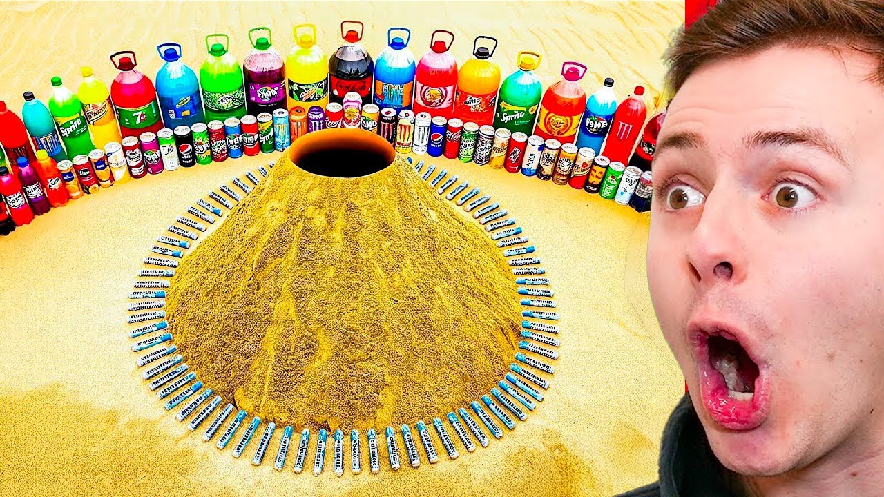 Vytvořili jsme OBŘÍ Sopku, která Totálně EXPLODOVALA?!