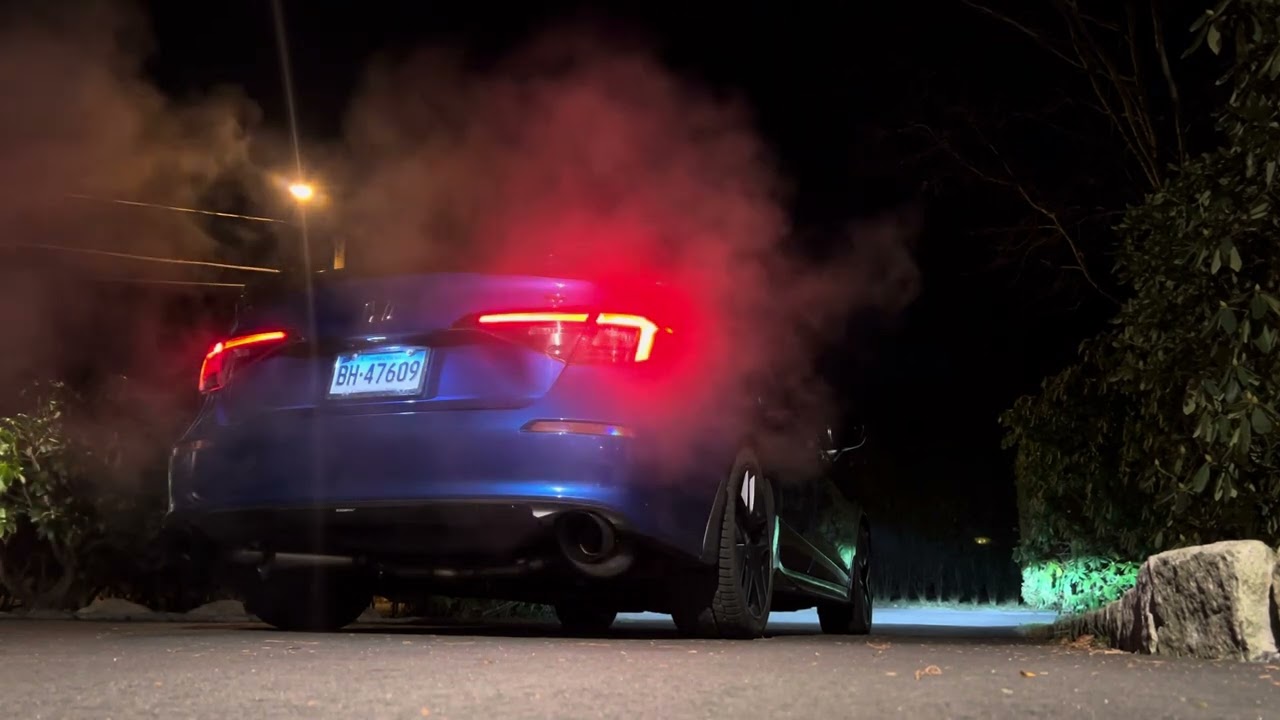 22 Civic Si w/ AWE Touring catback exhaust system (Idle/Rev)