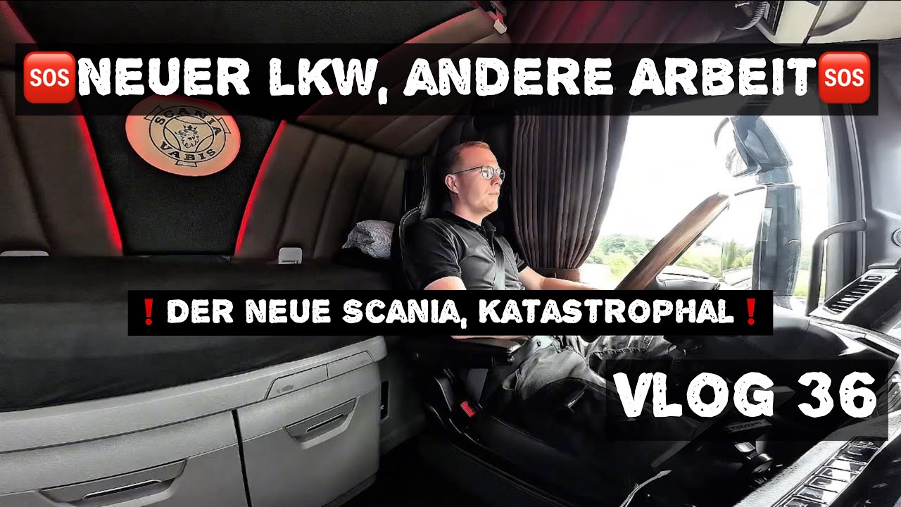 Der Neue Scania ein Flop?! Stress auf Deutschlands Straßen! VLog 36