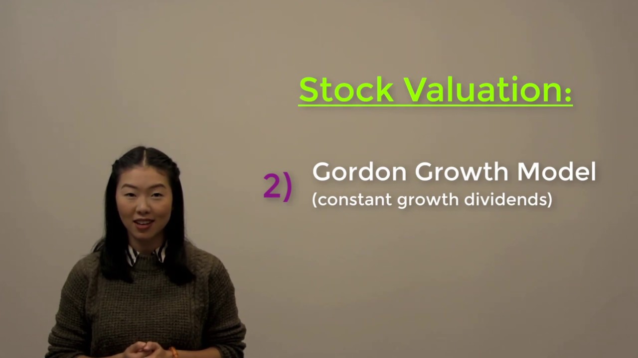 Video 17 - Stock Valuation: Gordon Growth Model