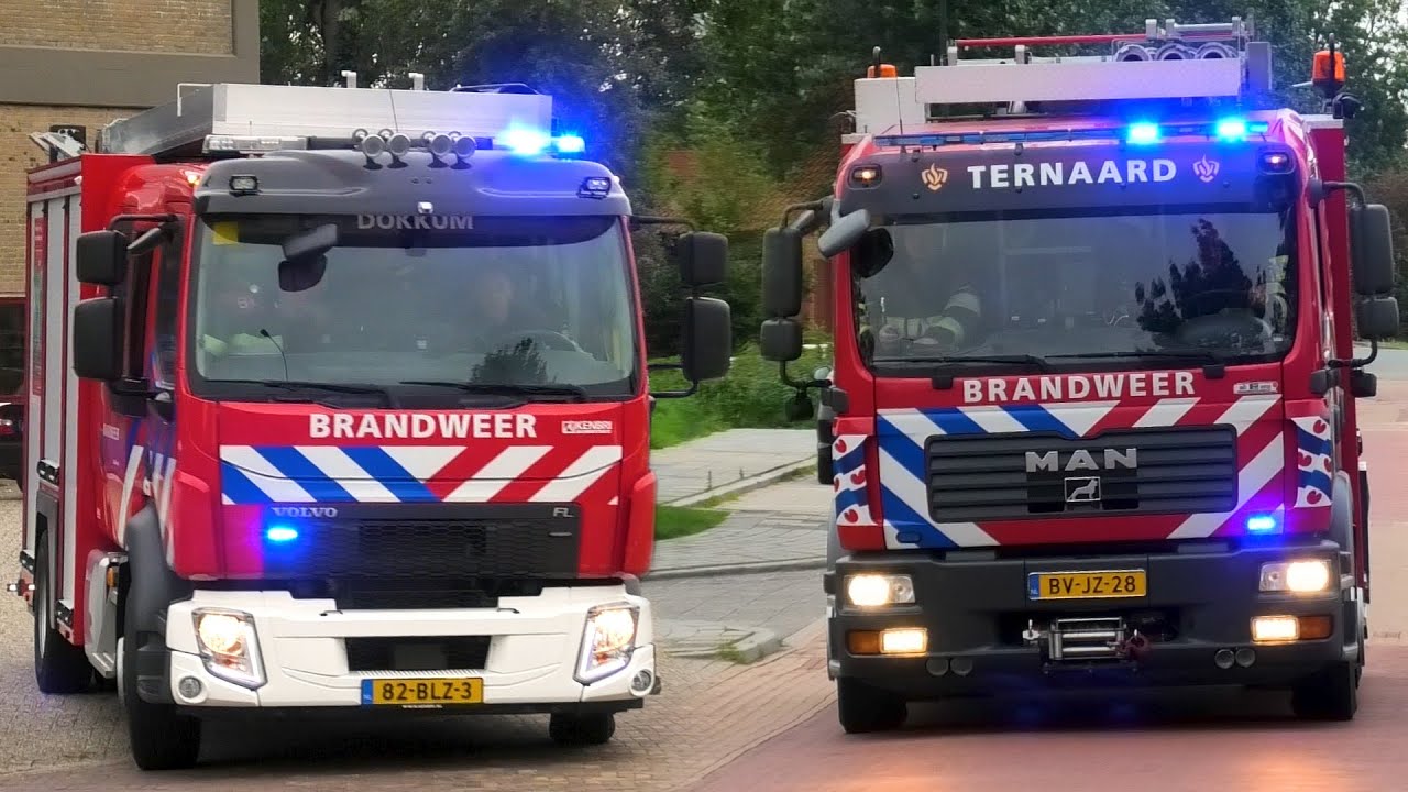 [17/08/23][Opkomst] Uitruk Brandweer Dokkum & Ternaard, TS 02-4232 & 02-4234 met spoed naar Panwurk