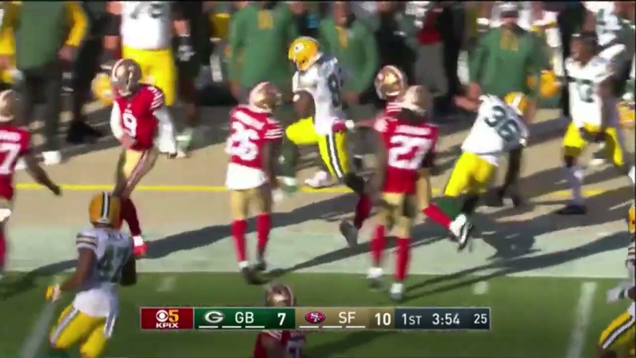 Amari Rodgers Gets DECKED By Packers Personnel!! 😅