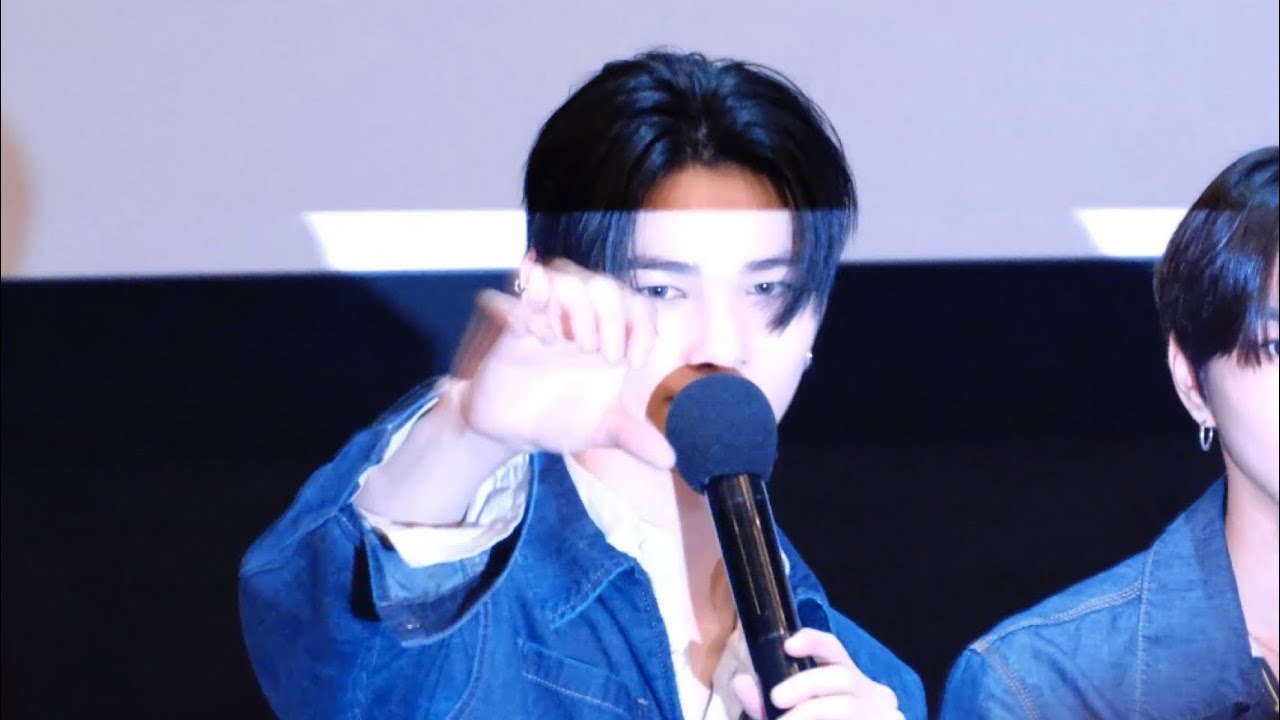 240622 ENHYPEN 니키 NI-KI FOCUS UNTOLD Concept Cinema Premier Event • 엔하이픈 ROMANCE : UNTOLD 코엑스 무대인사